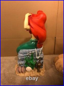 Disney Big Fig Figure The Little Mermaid Ariel + Original Box