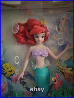 Disney Brass Key Keepsake Little Mermaid ARIEL Movie Memories Doll NIB