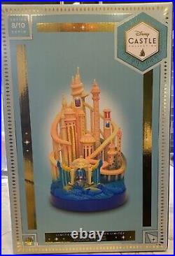 Disney Castle Collection Ariel Little Mermaid Light Up Figurine Statue 8/10