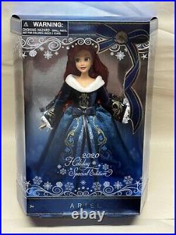 Disney Christmas Princess Ariel Holiday Special Edition Doll 2020 NEW / MINT