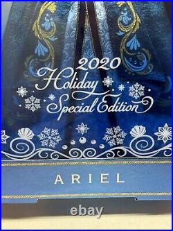 Disney Christmas Princess Ariel Holiday Special Edition Doll 2020 NEW / MINT