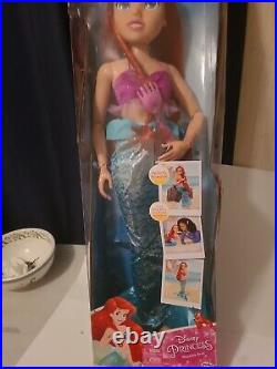 Disney Collection Princess Ariel Doll 32in Mermaid NEW
