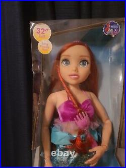 Disney Collection Princess Ariel Doll 32in Mermaid NEW