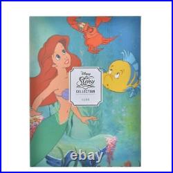 Disney Collection Wall Clock The Little Mermaid Ariel Sisters Figure with box