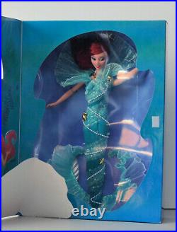 Disney Collector Barbie Doll Aqua Fantasy Ariel Film Premiere Edition 1997 NRFB