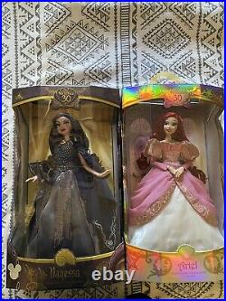 Disney D23 Expo Ariel and Vanessa 17 Limited Edition Doll Set Little Mermaid
