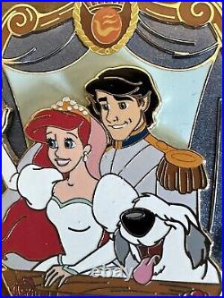Disney DSSH Happily Ever After Ariel Eric Wedding Pin LE 300 Little Mermaid