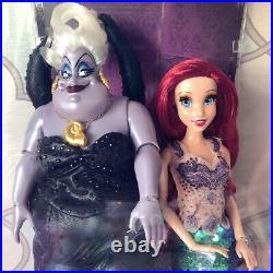 Disney Designer Doll Collection ARIEL URSULA MERMAID Limited Edition Fairytale