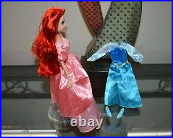 Disney Designer Limited Edition Little Mermaid Ariel Doll RARE Pink Blue Dress
