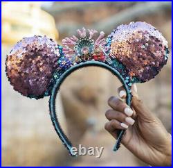 Disney Designer The Little Mermaid Reversible Sequin Ear Headband Betsey Johnson