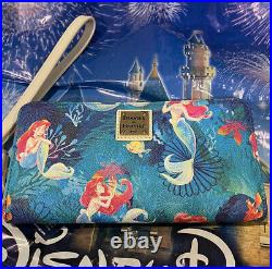 Disney Dooney And Bourke Ariel Little Mermaid 2023 Wallet New In Hand