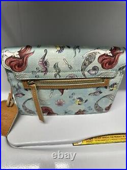 Disney Dooney And Bourke Ariel The Little Mermaid Crossbody Handbag