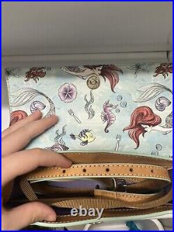 Disney Dooney And Bourke Ariel The Little Mermaid Crossbody Handbag
