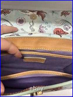 Disney Dooney And Bourke Ariel The Little Mermaid Crossbody Handbag