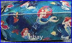 Disney Dooney & Bourke Little Mermaid Crossbody Mini Satchel Purse Ariel USED