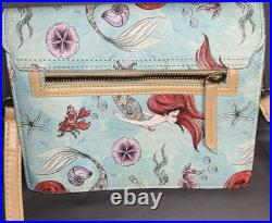 Disney Dooney & Bourke Little Mermaid Princess Ariel Crossbody Purse- VGC