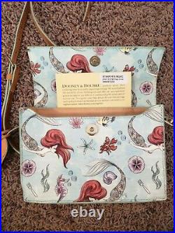 Disney Dooney & Bourke Little Mermaid Princess Ariel crossbody bag purse