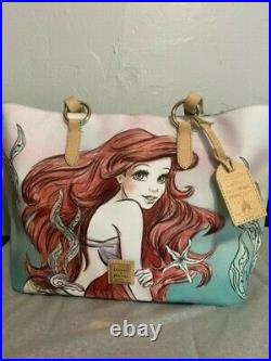 Disney Dooney & Bourke Little Mermaid Tote Free Shipping NEW