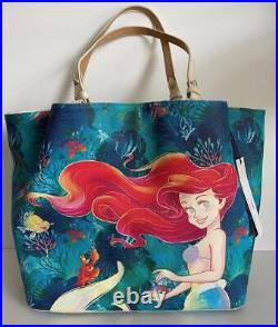 Disney Dooney & Bourke The Little Mermaid Ariel Tote Handbag NWT