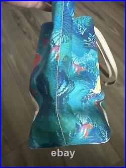 Disney Dooney Bourke The Little Mermaid Ariel Tote Handbag With REG CARD! EUC