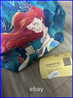 Disney Dooney Bourke The Little Mermaid Ariel Tote Handbag With REG CARD! EUC