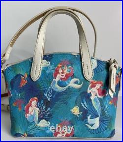 Disney Dooney & Bourke The Little Mermaid Satchel Crossbody Handbag