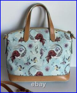 Disney Dooney & Bourke The Little Mermaid Satchel Crossbody Handbag