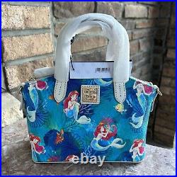 Disney Dooney & and Bourke Little Mermaid Crossbody Mini Satchel Purse Ariel