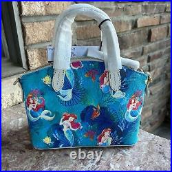 Disney Dooney & and Bourke Little Mermaid Crossbody Mini Satchel Purse Ariel