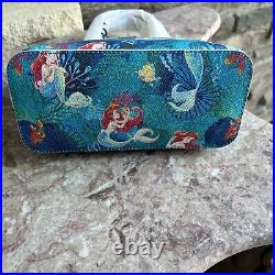 Disney Dooney & and Bourke Little Mermaid Crossbody Mini Satchel Purse Ariel