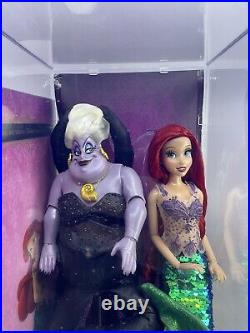 Disney Fairytale Designer Collection Ariel and Ursula The Little Mermaid