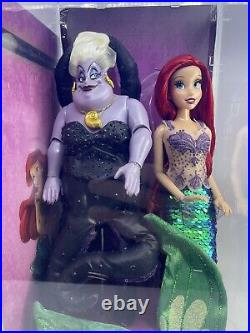 Disney Fairytale Designer Collection Ariel and Ursula The Little Mermaid