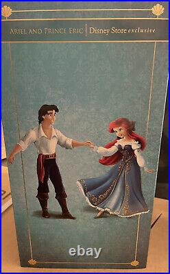 Disney Fairytale Designer Little Mermaid Ariel Prince Eric Dolls Limited Edition