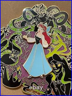 Disney Fantasy Pin Little Mermaid Ariel Ursula Night Terrors & Daydreams