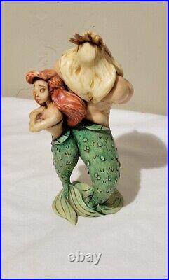 Disney Harmony Kingdom Figurine Defiant Daughter Little Mermaid Ariel LTD NO BOX