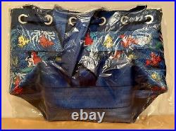 Disney Harvey's Little Mermaid Ariel Sebastian Park Hopper Cinch Bag Backpack