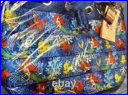Disney Harvey's Seatbelt Shoulder Bag Cinch Purse Backpack Little Mermaid Ariel