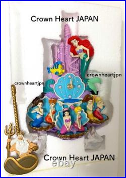 Disney Japan The Little Mermaid Figure Wall Clock Story Collection Ariel Sisters Disney Japan The Little Mermaid Figure Wall Clock Story Collection Ariel Sisters
