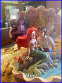 Disney Jim Shore Ariel Little Mermaid Seashell Ursula Triton (see description)