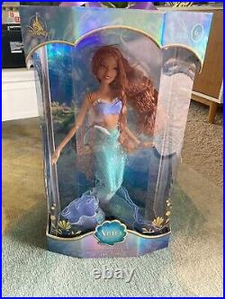 Disney Limited Edition 17 Ariel Live Action Little Mermaid Doll In Hand