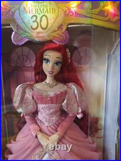 Disney Limited Edition D23 Pink Ariel Little Mermaid Doll 17