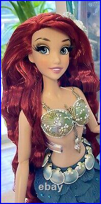 Disney Limited Edition Doll Ariel The Little Mermaid 17 Heirloom Deboxed In Box