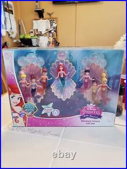 Disney Little Kingdom Ariel Mermaid Sisters Giftset Color Changing New in box