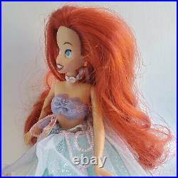 Disney Little Mermaid ARIEL & her sisters doll Poseable Fin Tail Pin Up Bendy