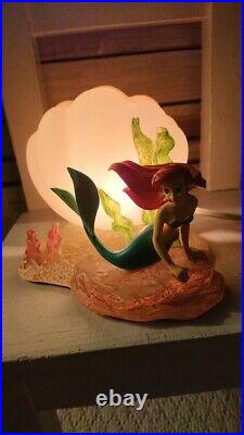 Disney Little Mermaid Ariel Desk Lamp Room Lamp Light Figurine Doll x Lighting