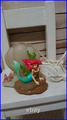 Disney Little Mermaid Ariel Desk Lamp Room Lamp Light Figurine Doll x Lighting