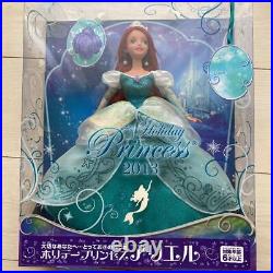 Disney Little Mermaid Ariel Doll Holiday princess 2013 Seashell Ornament Figure