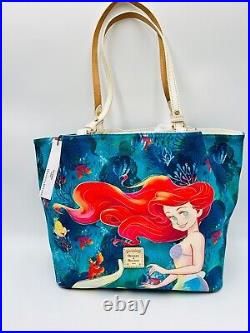 Disney Little Mermaid Ariel Dooney & Bourke Tote Bag NEW