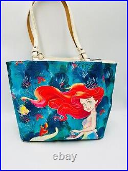 Disney Little Mermaid Ariel Dooney & Bourke Tote Bag NEW