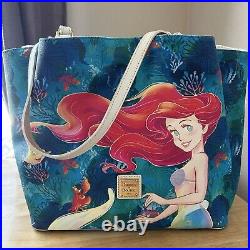 Disney Little Mermaid Ariel Dooney & Bourke Tote Bag-Retired NWT